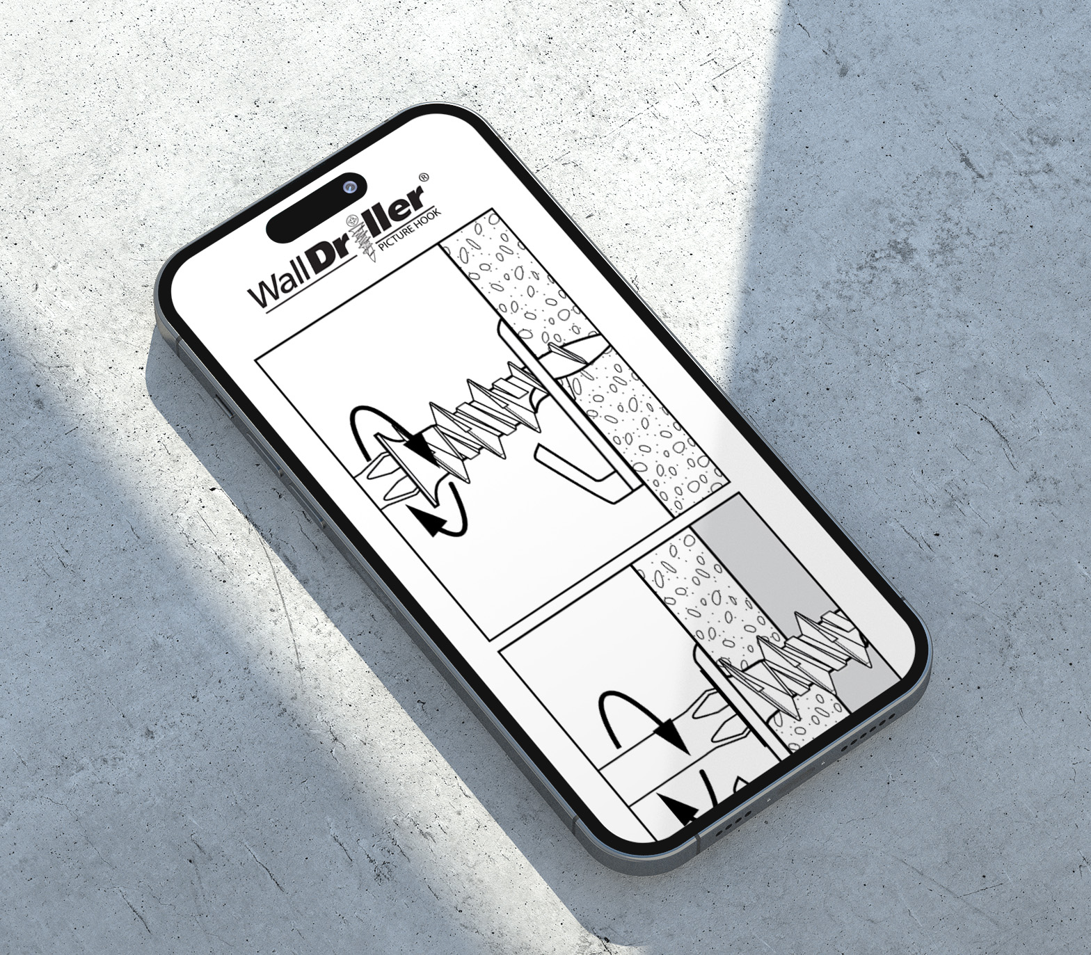 Walldriller Pic Hook – Guide d’installation