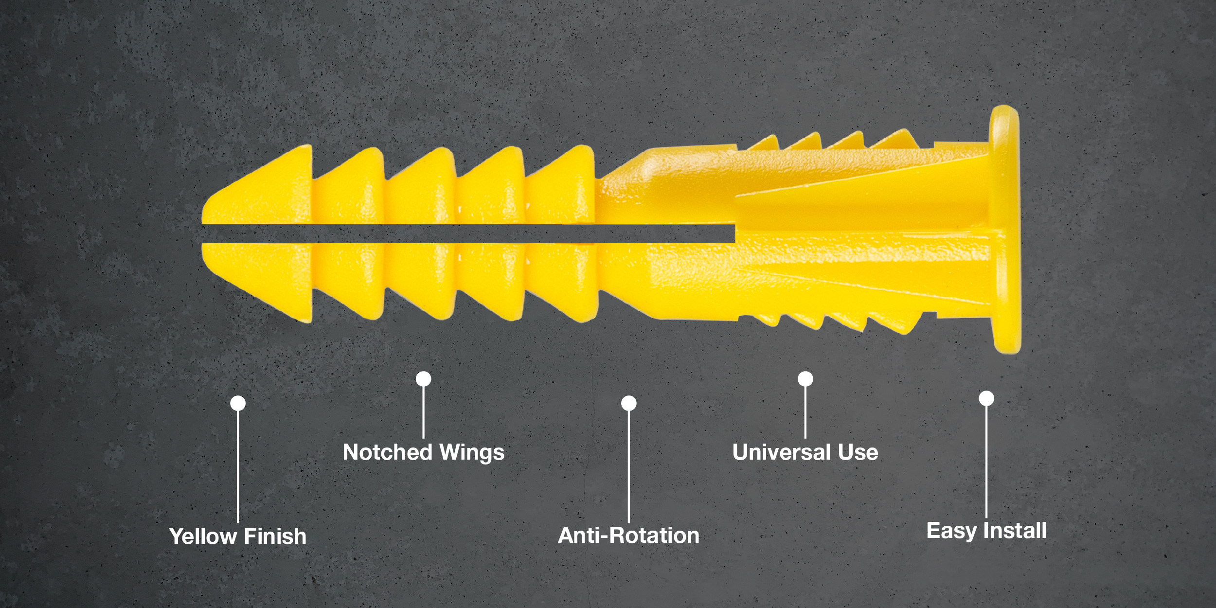 Plastic Screw Anchors - Image 2